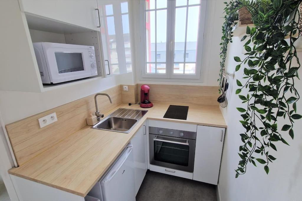 Appartement Ouistreham Proche Centre Et Plage Dış mekan fotoğraf